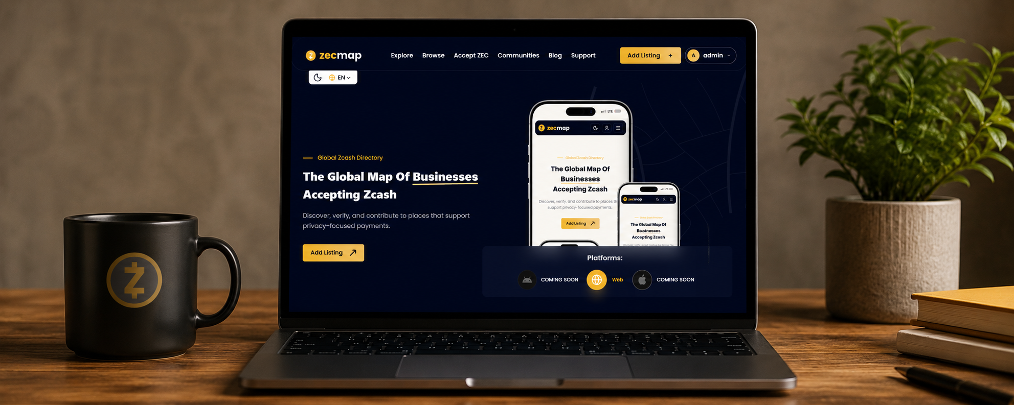 Zecmap Update Announcement